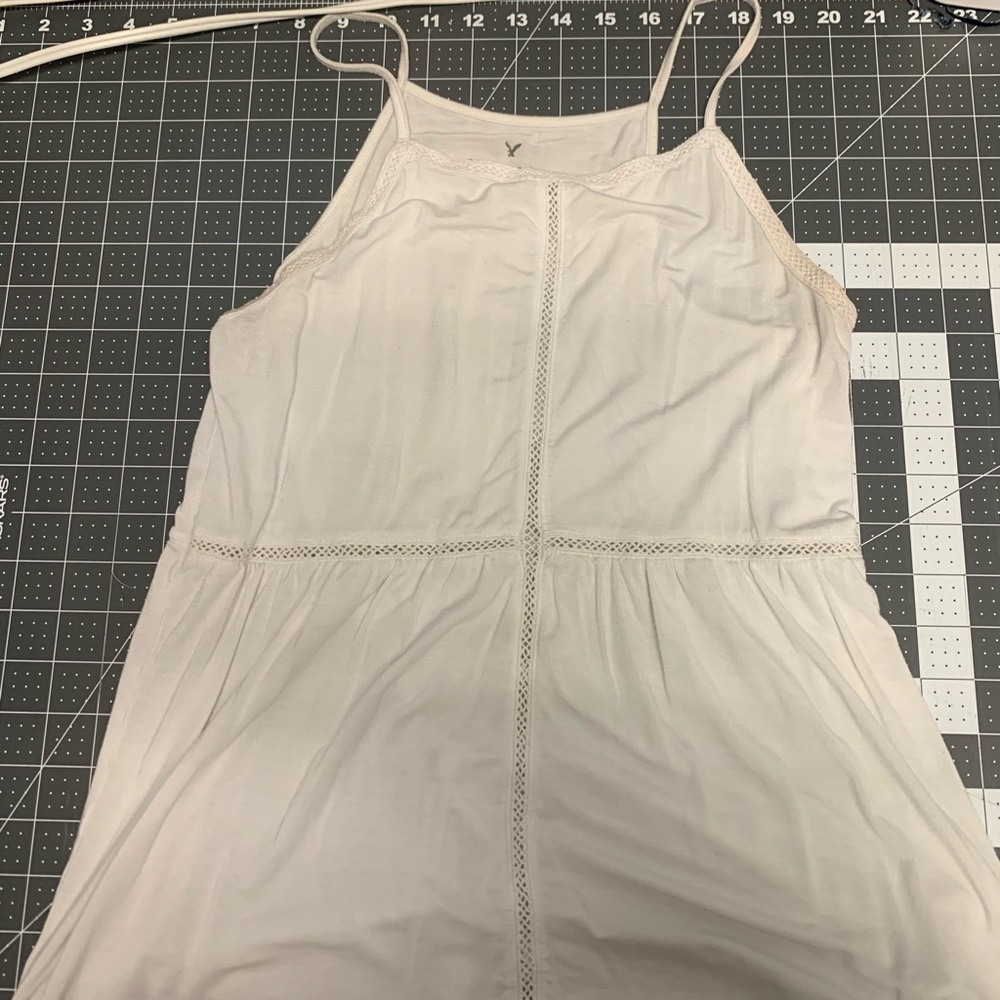 white tank top